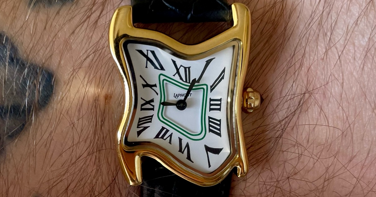 Laphont 'Square Melting Watch' | WatchCrunch