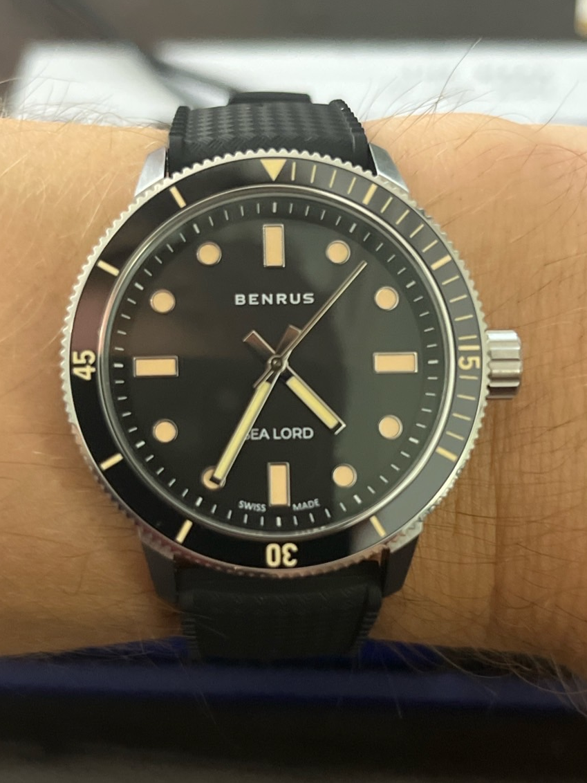 benrus dive watch