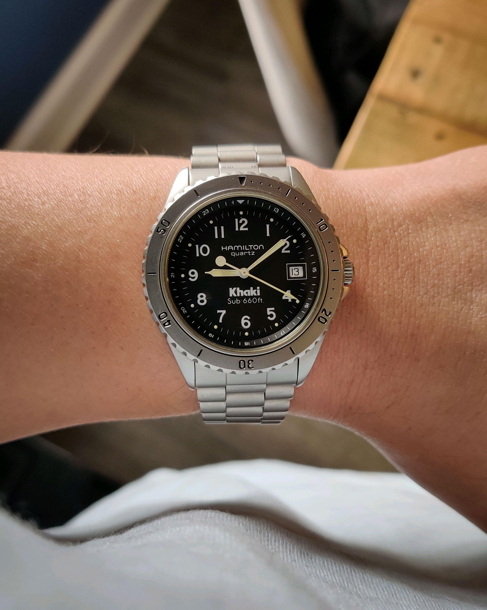 Hamilton Khaki Sub660 quartz | WatchCrunch