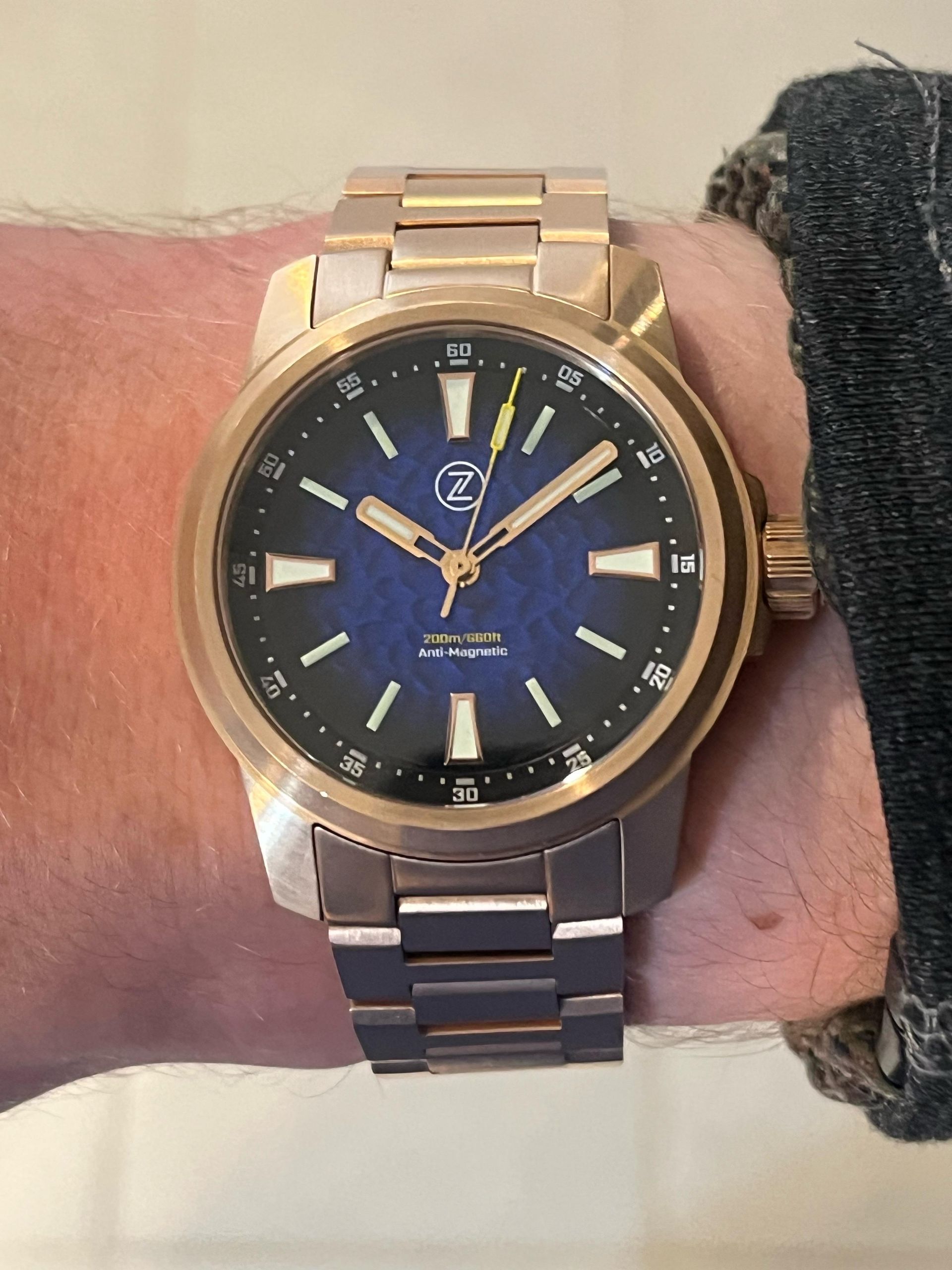 38-kT SOTE ver. AURORA（COLORS：AURORA） Zelos Aurora 38 bronze | WatchCrunch