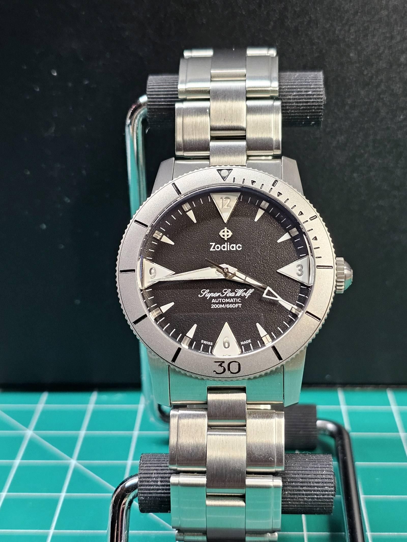 Zodiac Super Sea Wolf 53 Skin Z09213 | WatchCrunch
