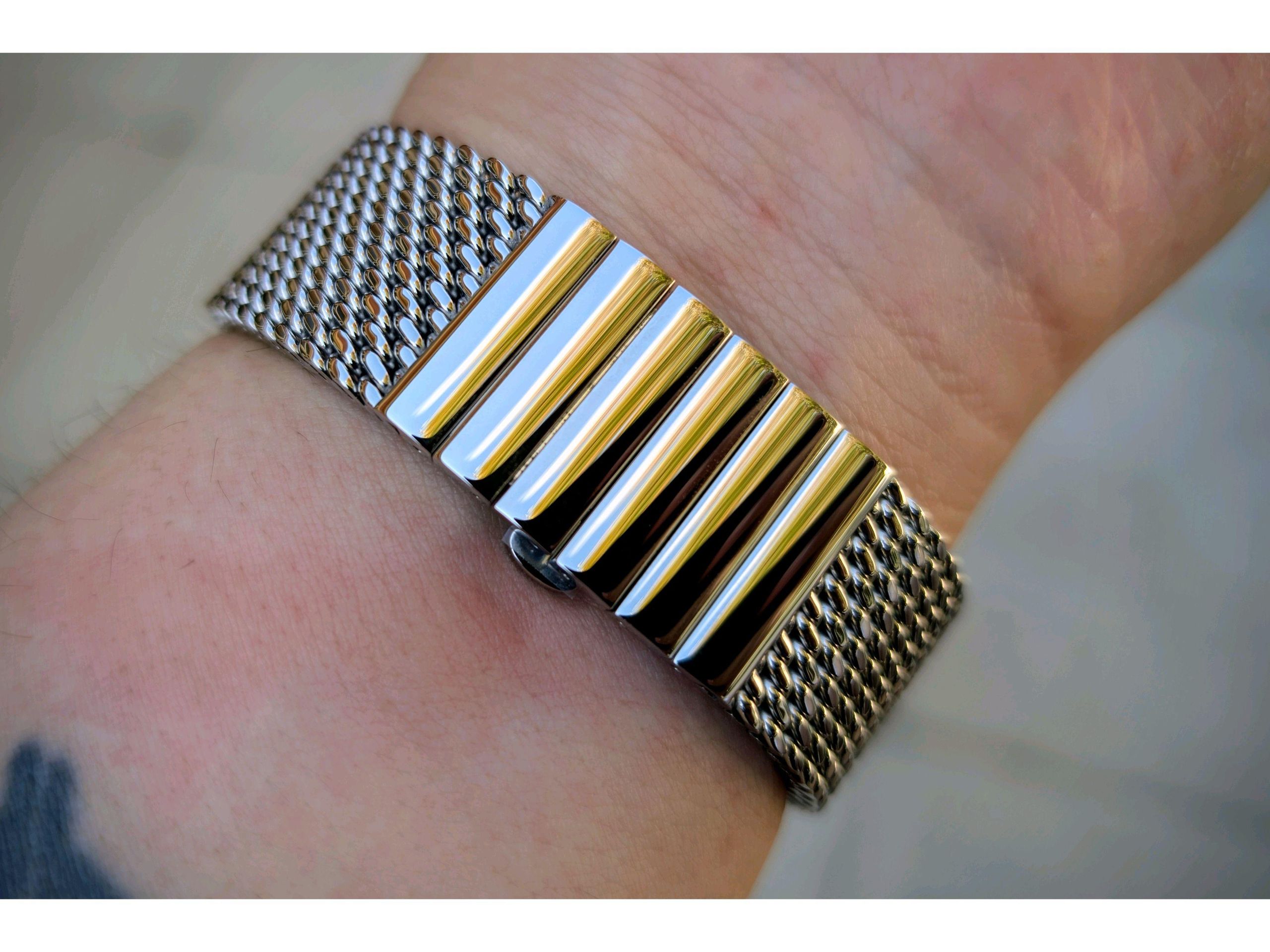 RECOMMENDED: Staib 2792 Mesh Bracelet @ 3.6mm thickness | WatchCrunch