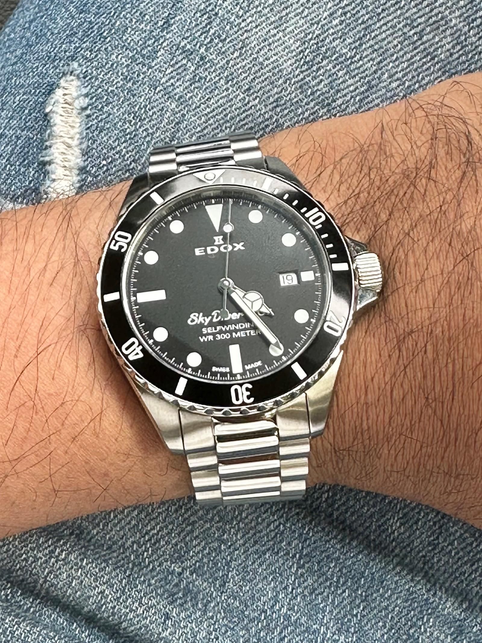 Edox Skydiver 70s Date Automatic - Luxois