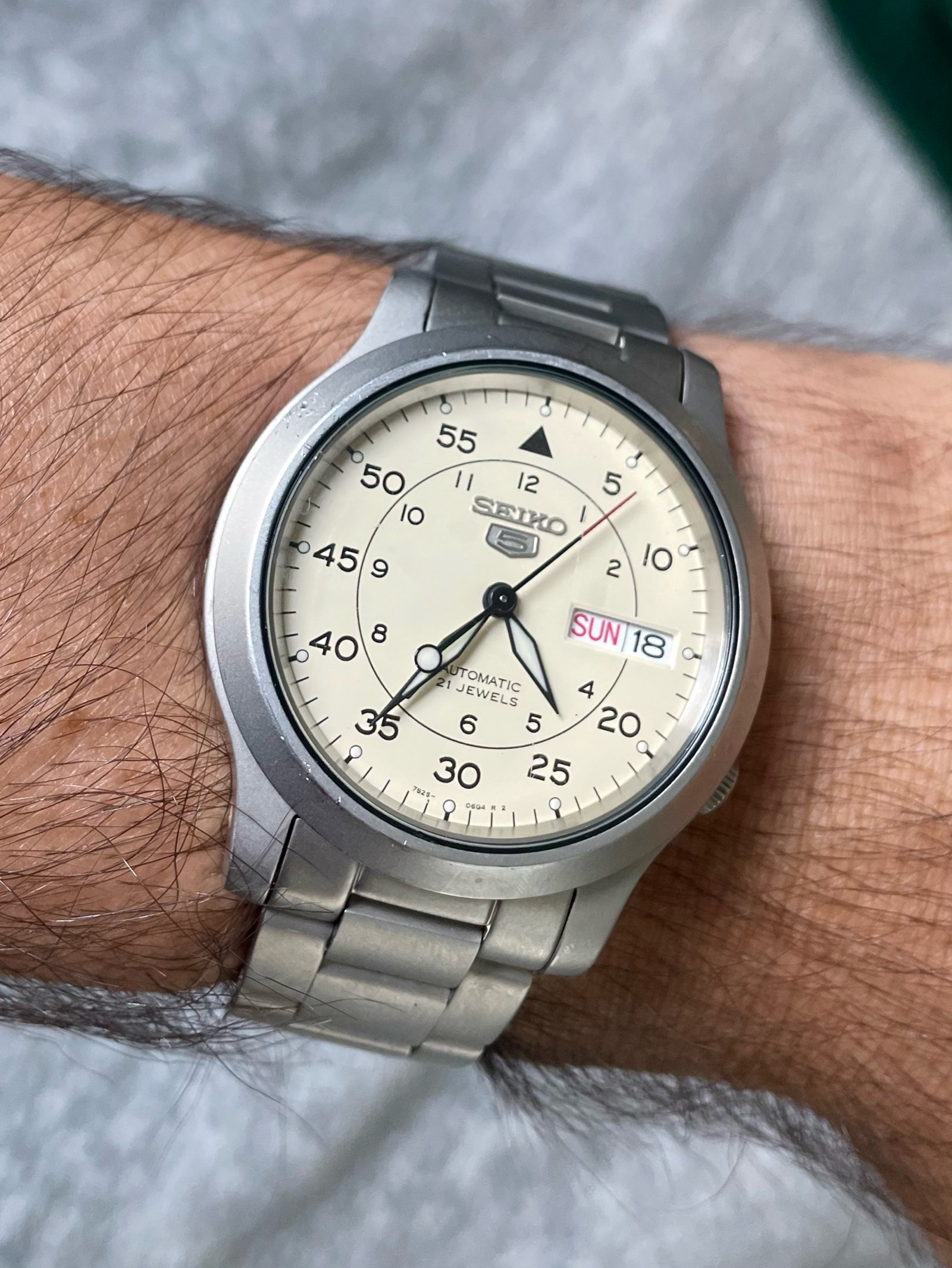 B*L様 snk803 seiko5 改造品 Seiko SNK803 with a bracelet upgrade from Long Island Watch