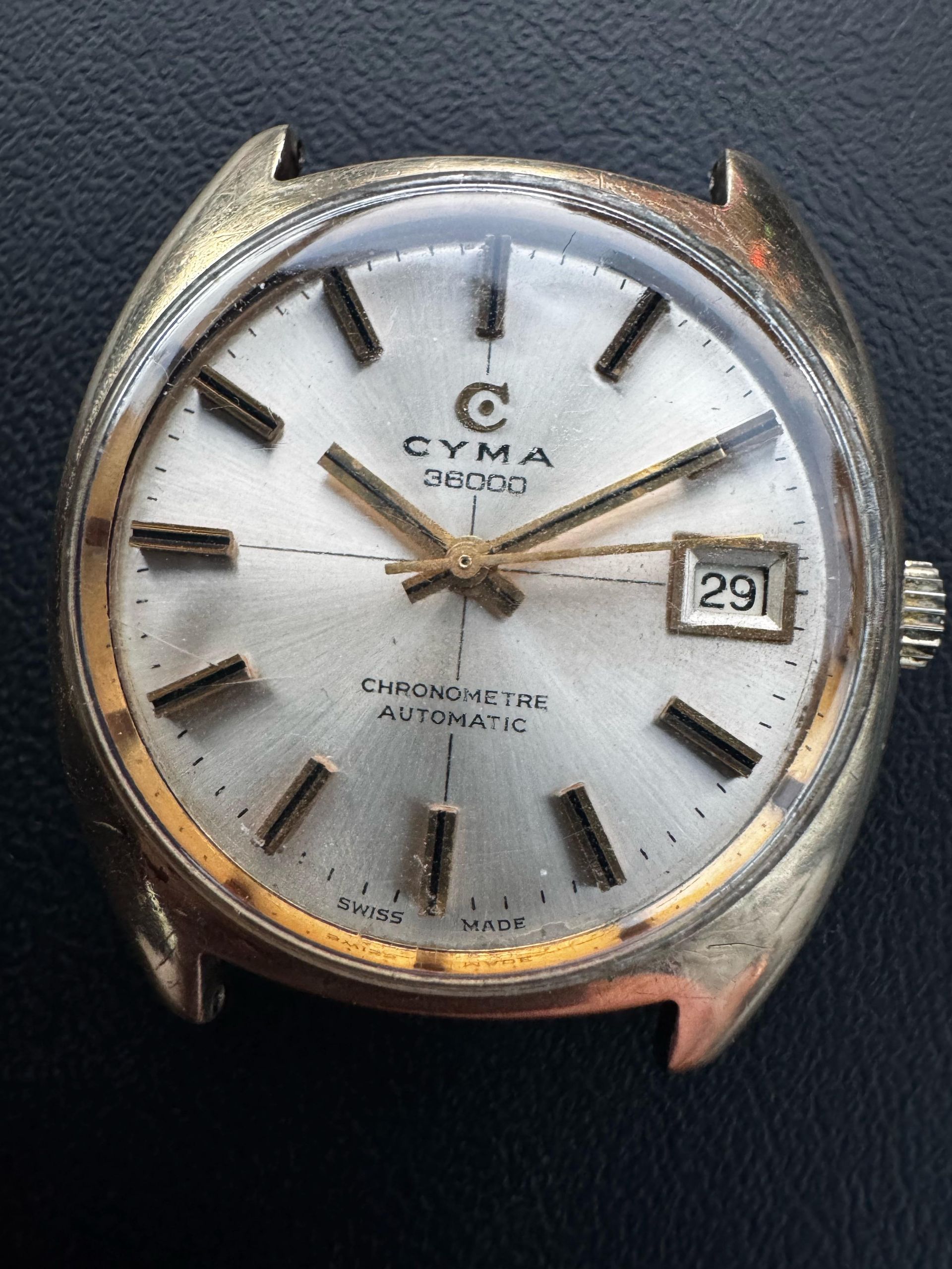 Cyma 36000 Automatic Chronometre - Help/Repair Required | WatchCrunch