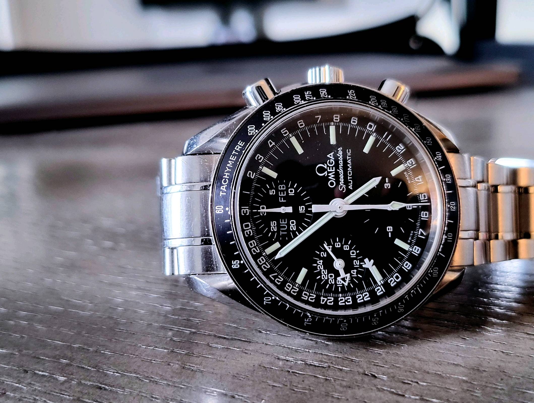 Anyone think the Omega Speed Master triple date is slept on