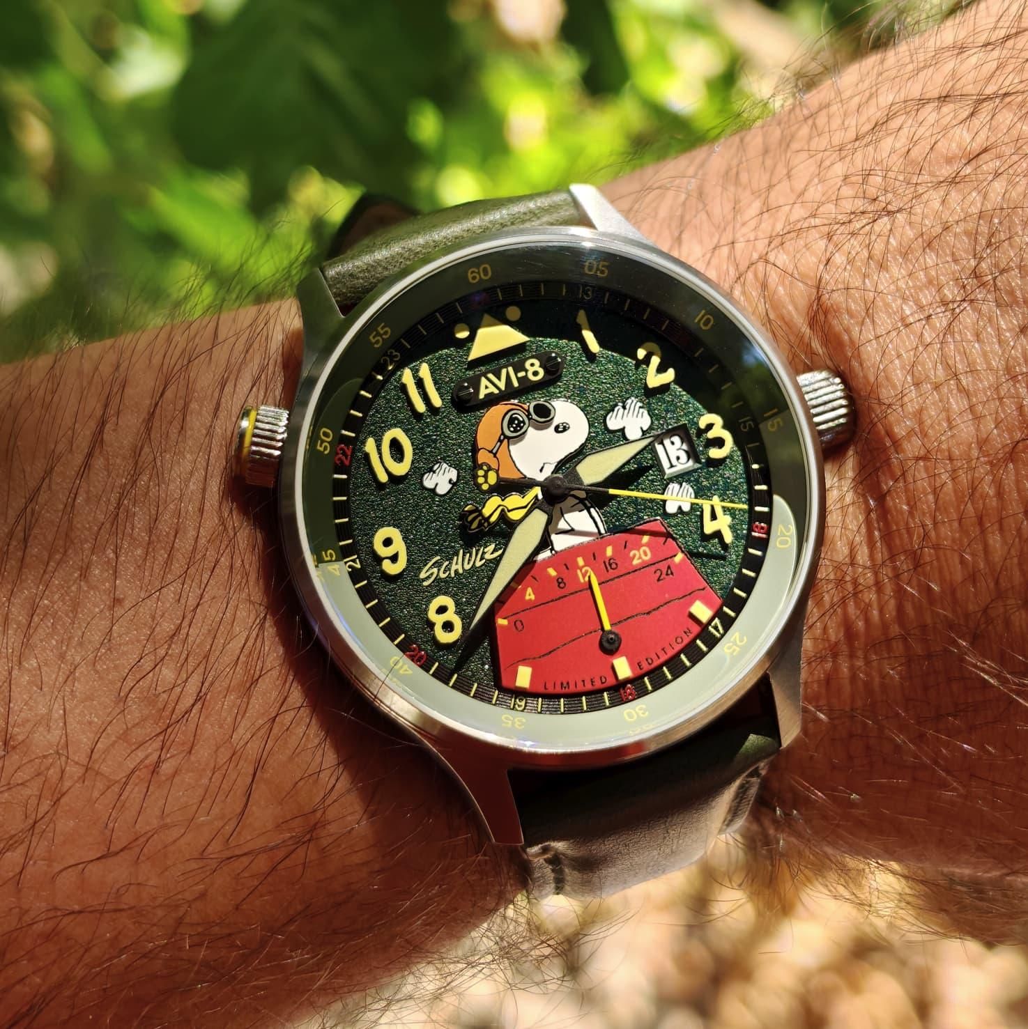 ✓ NWA - AVI-8 HAWKER HURRICANE McKellar Dual Time x Peanuts