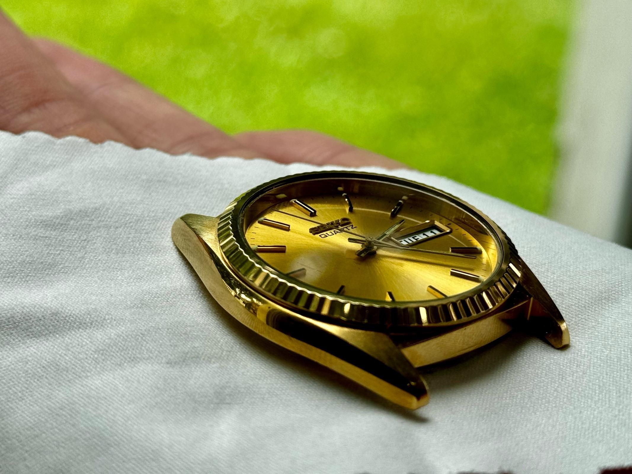 I got the gold fever! Got this in a different variance. | WatchCrunch