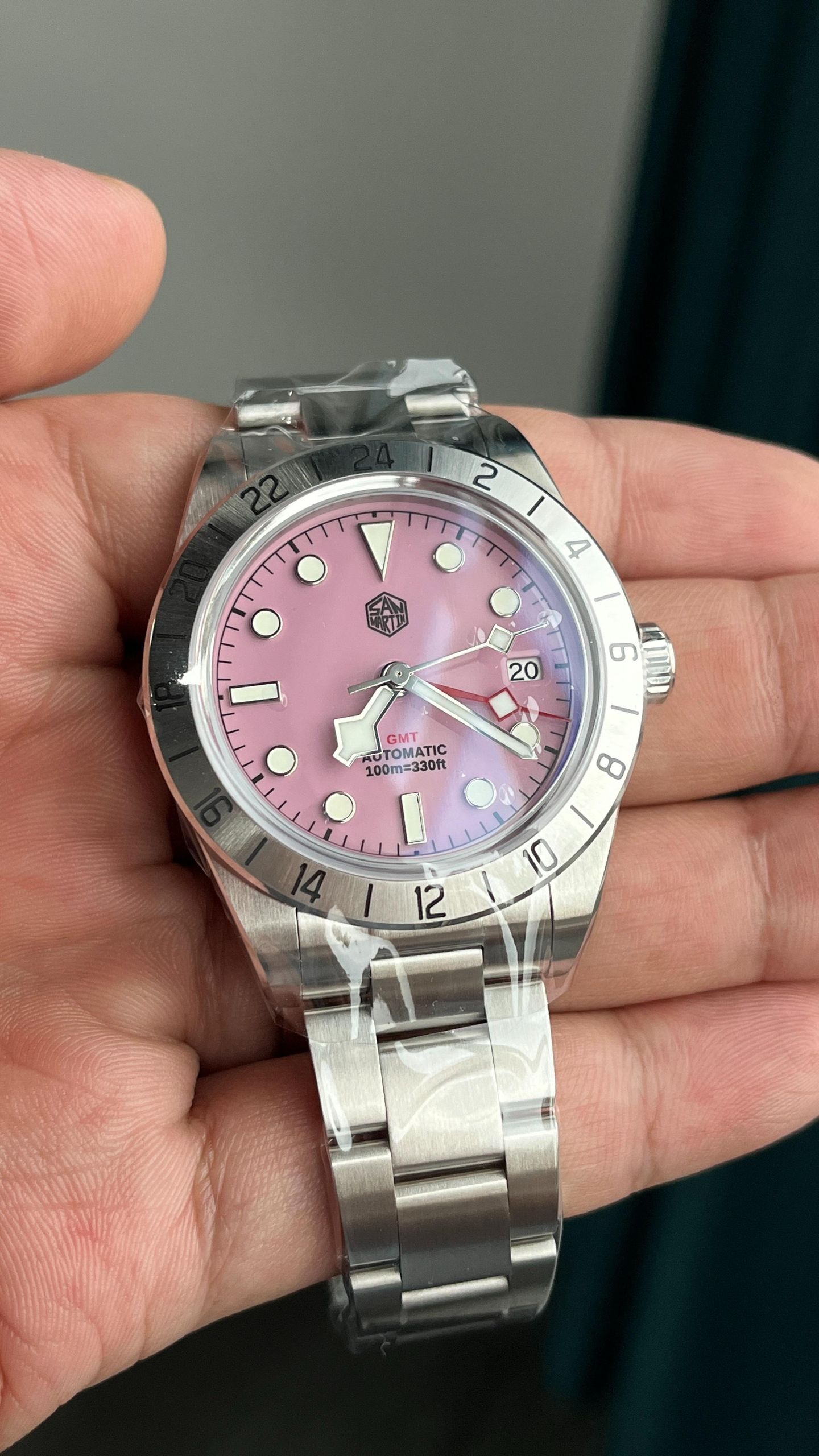 Exclusive for Macho Men! San Martin New Pink Watch! | WatchCrunch