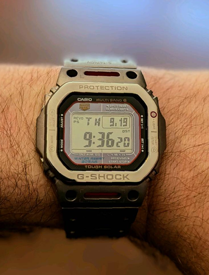 Gshock GWM5610-1 Titanium | WatchCrunch