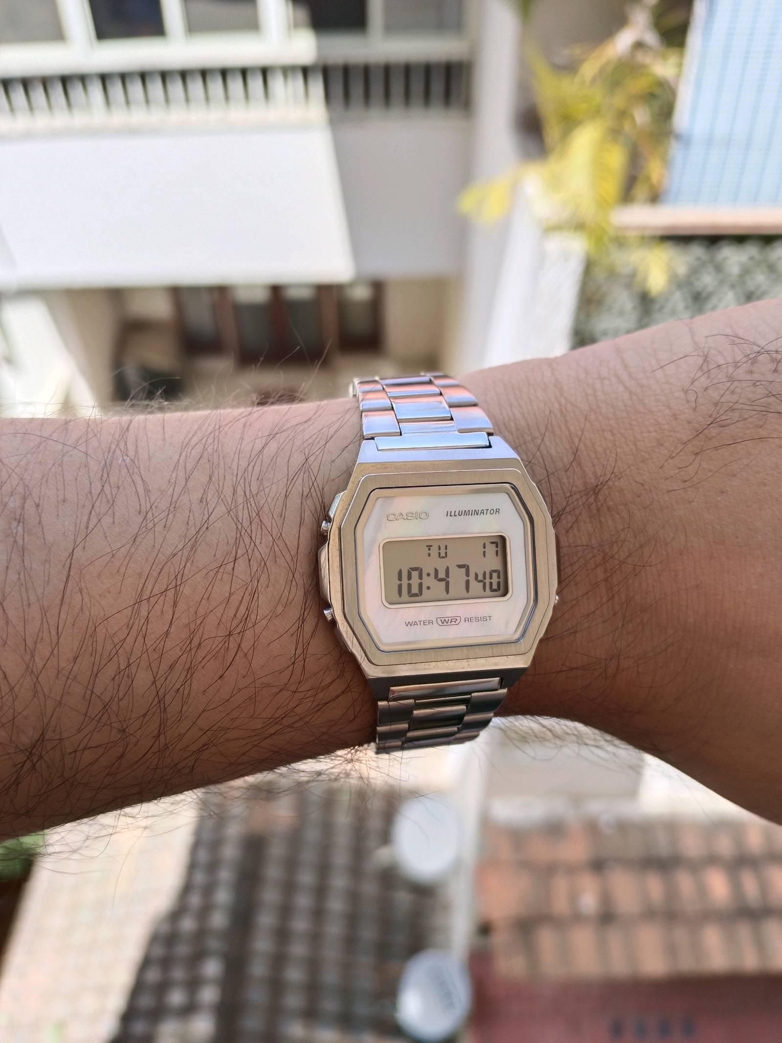 Casio A1000 Mother of Pearl Dial | WatchCrunch Casio A1000 Mother of Pearl Dial | WatchCrunch