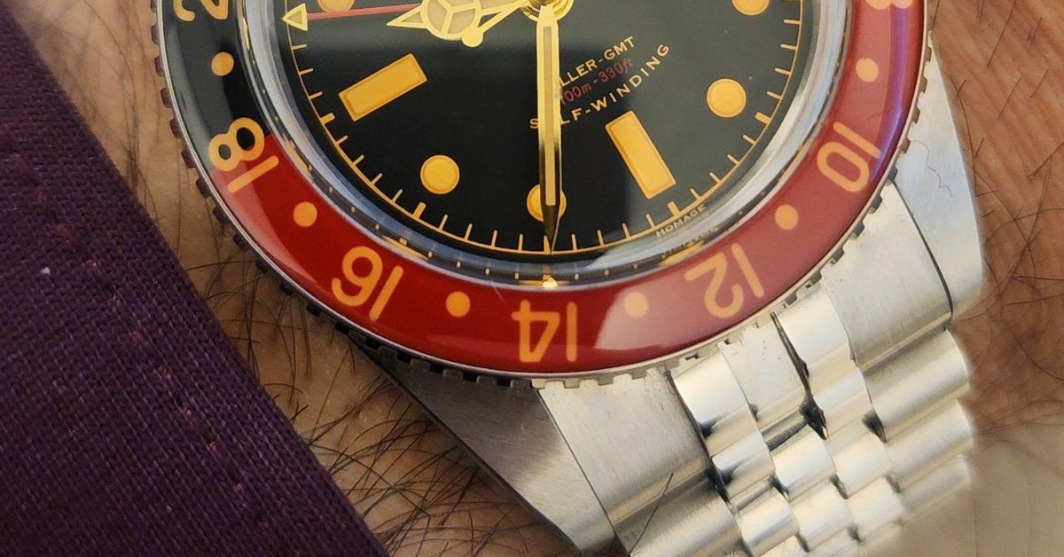 WTS/WTT] San Martin Vintage GMT Pepsi v3 (newest version