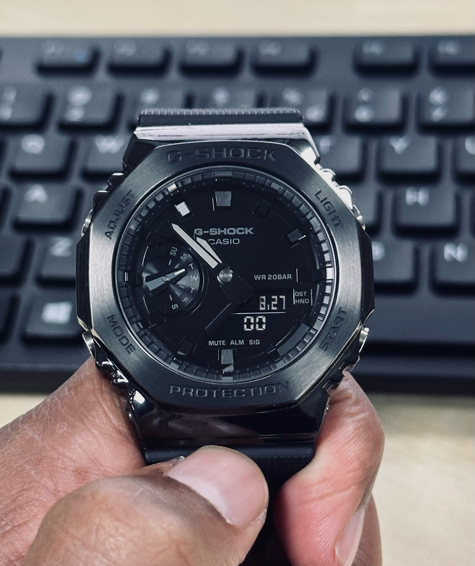 Casio G-Shock GM-2100-BB | WatchCrunch