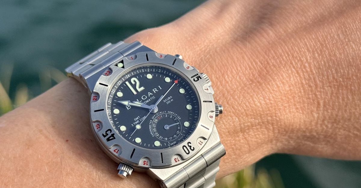Bulgari Diagono Scuba GMT - a different watch | WatchCrunch