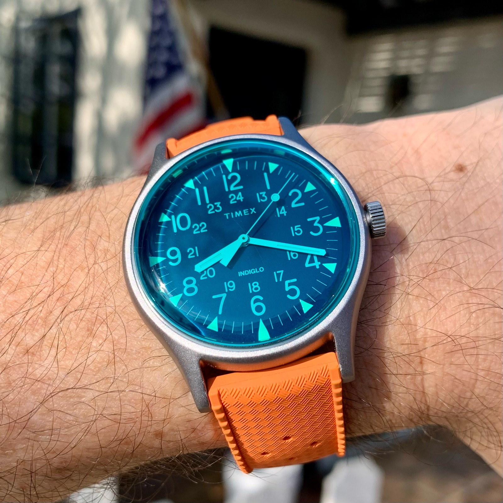 Timex MK1 California Blue | WatchCrunch