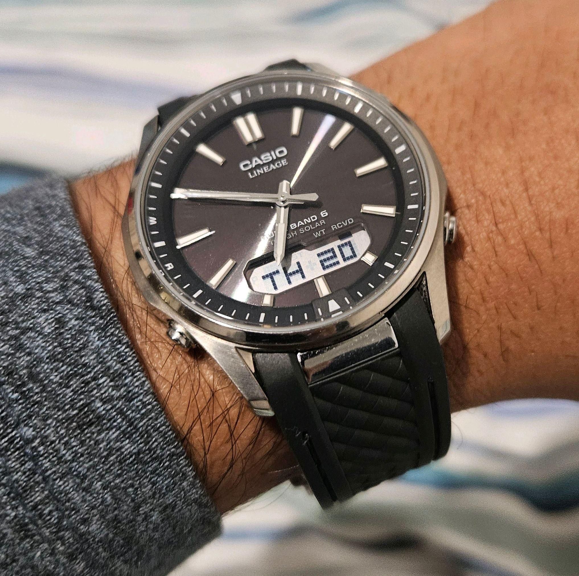Casio lineage lcw-m100tse-1ajf | WatchCrunch