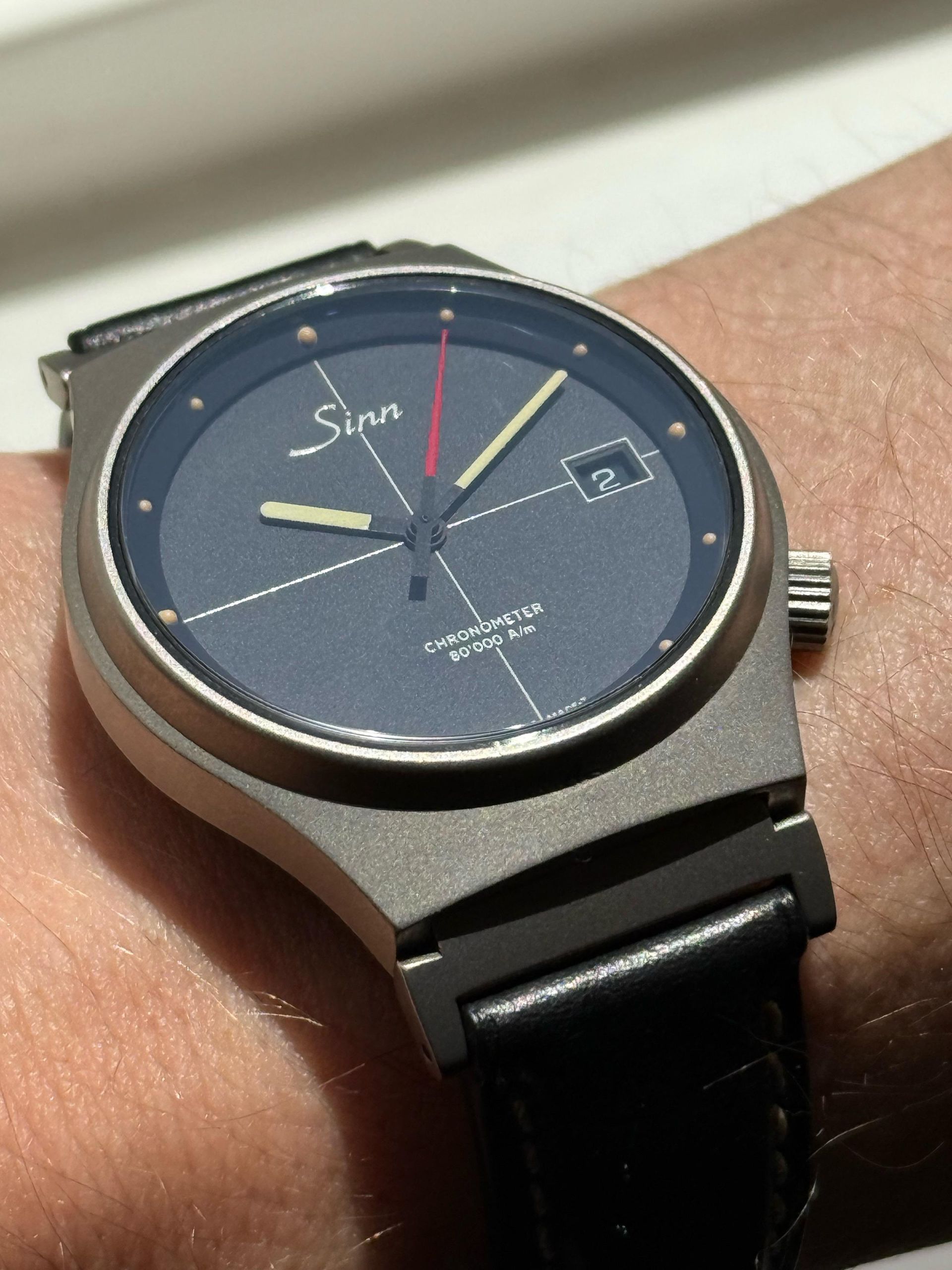 Sinn | 0 .I Ti クロノメーター ジン Titanium CHRONOMETER 中古SINN I 