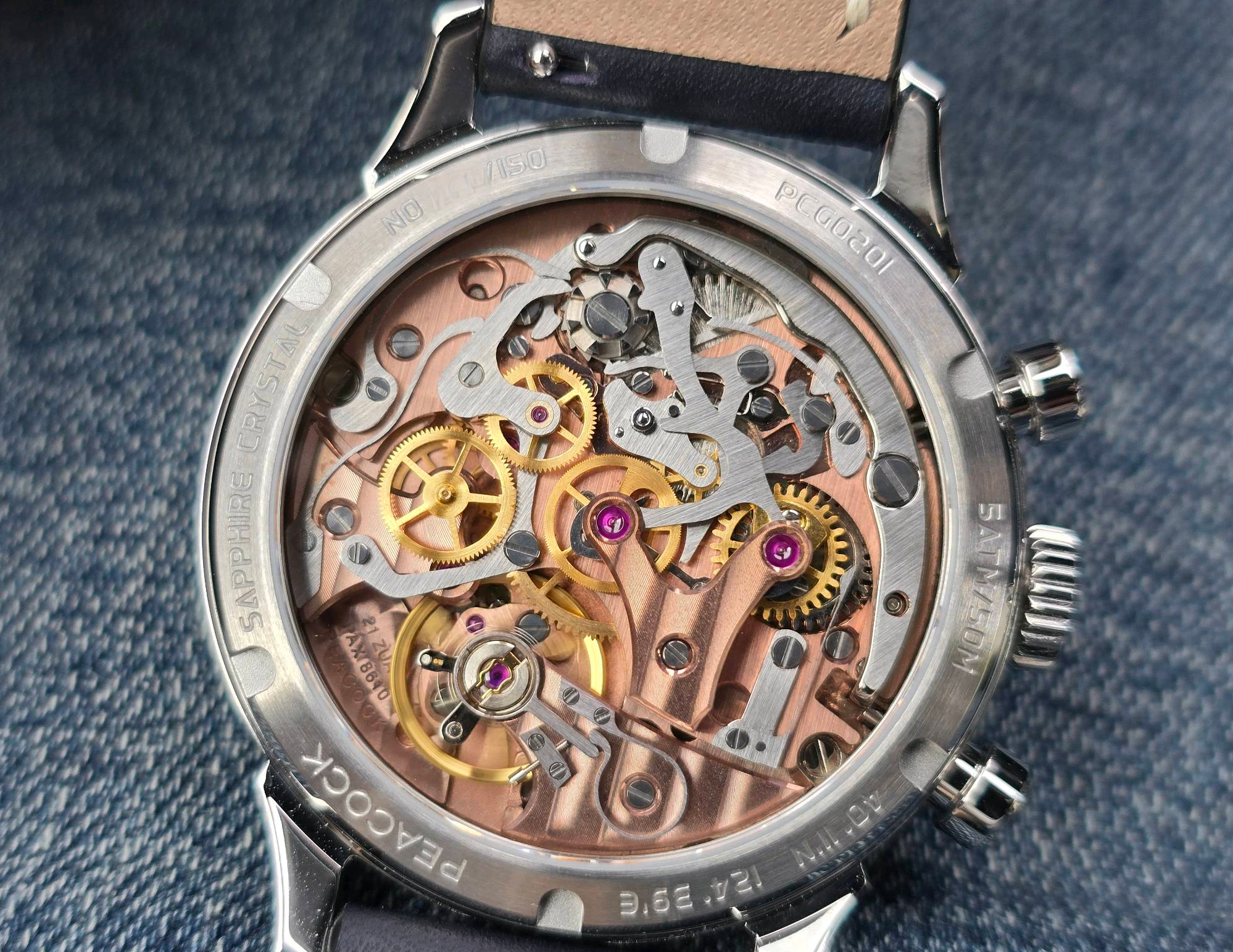 Peacock Perfection Classic 1950, Frost Dial | WatchCrunch