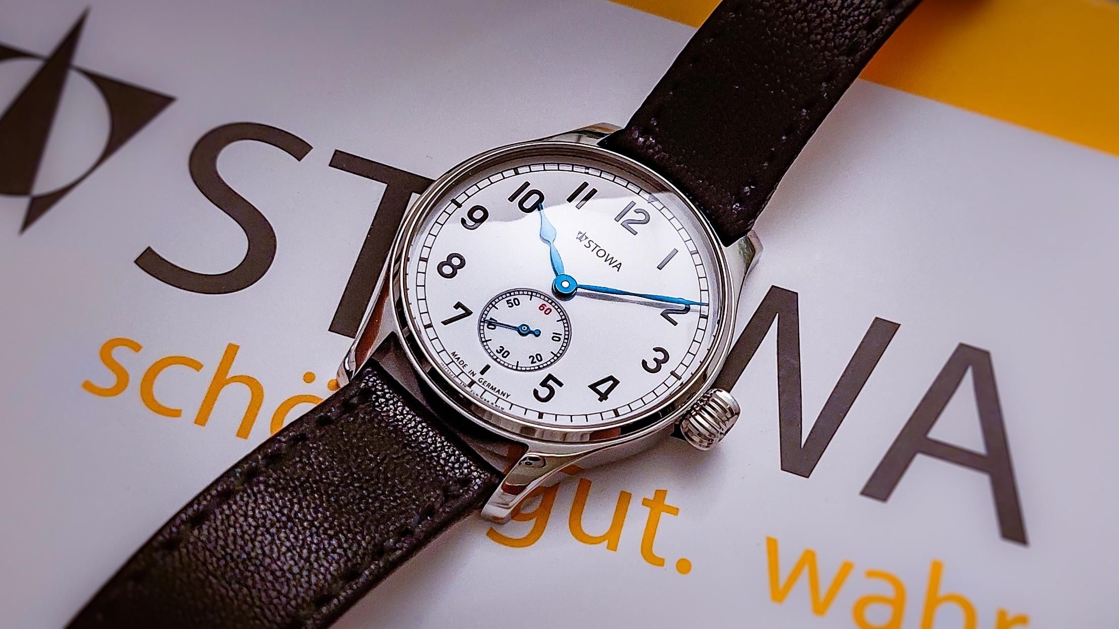 STOWA マリーンクラシック 36 手巻き 美品STOWA Marine Classic 36 手 