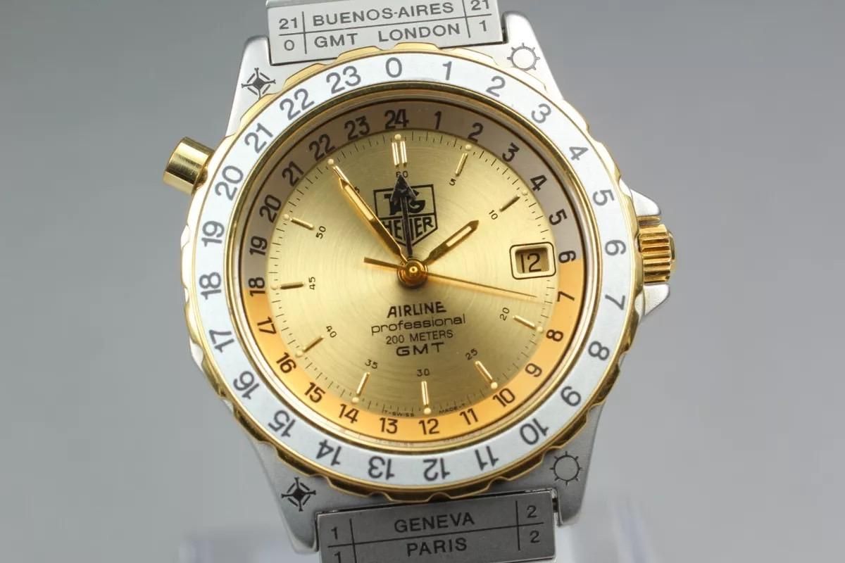 Tag Heuer Professional Airline GMT (reference. 895.413) | WatchCrunch