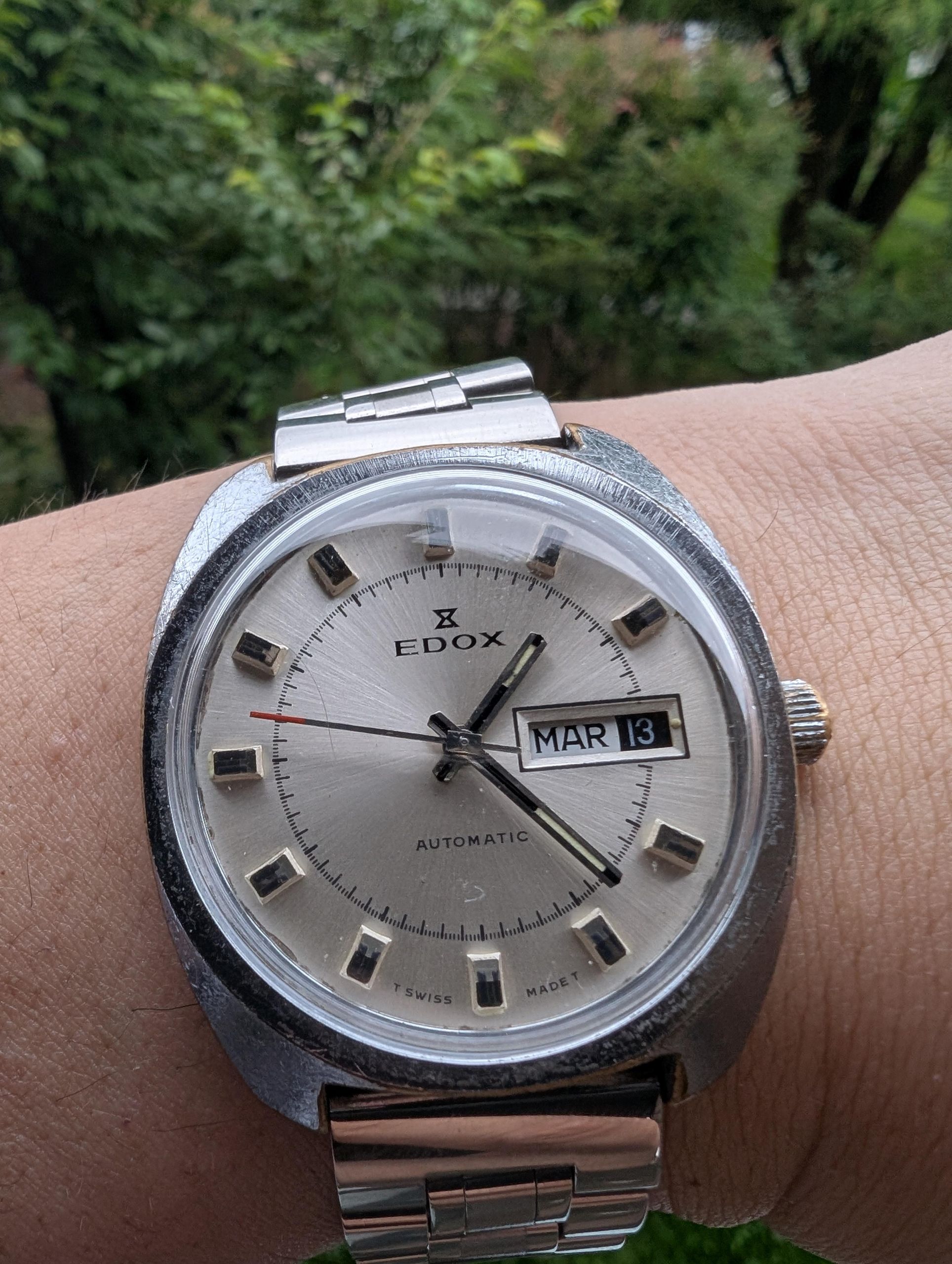 Edox Automatic (ETA 2789) French Weekday